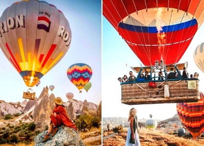 Montgolfière Cappadoce