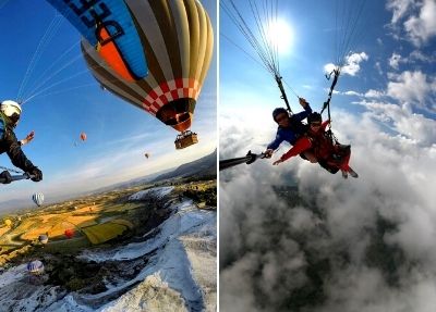 Parapente a Pamukkale