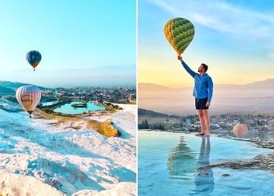 Alanya Pamukkale Avec vol en Montgolfière